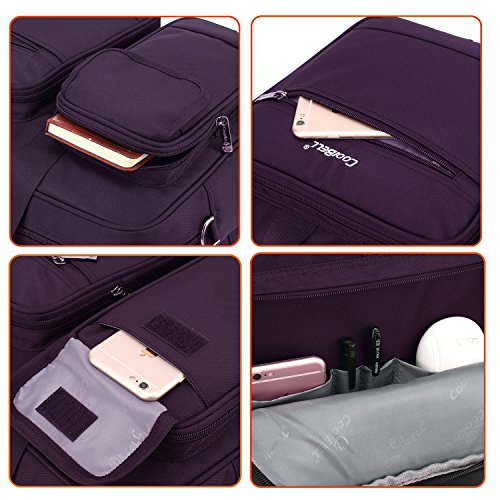 CoolBELL 17 3 Zoll Laptop Aktentasche sch  tzend Messenger Bag Nylon Schultertasche Multifunktional Henkeltasche Laptop   Ultrabook   Tablet   Macbook