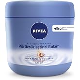 NIVEA Moisturizing Hand and Body Care Cream Smoothing 400 ml, Dry Skin, 48 Hours Intensive Moisturizing, Shea Butter