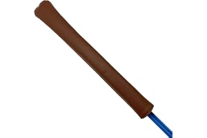 KOSTOO 35,5 cm premium läder golf justeringspinne fodral hållare med foder sammet, kan rymma minst 2 pinnar