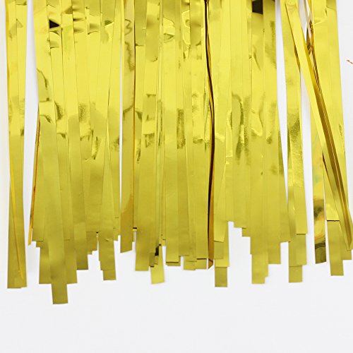 SUNBEAUTY Glitzervorhang Party Dekoration 91x240cm Folie Türvorhang - 2