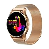 heresell Intelligente Uhr Neue Mode wasserdicht 3D gekrümmte kapazitive Touchscreen Smart Watch Statische dynamische Herzfrequenz für Outdoor-Sport und Geschäft