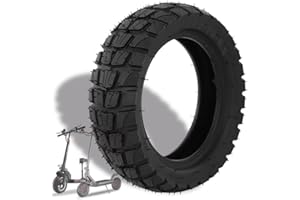 Felixstory Pneu tout-terrain 10x2.75 Pouces - Remplaçable 10x2.70-6.5, 255x70, 70/65-6.5, Compatible avec Scooter électrique Emove Cruiser, Speedway 5, Dualtron 3, Smartgyro Speedway V2/ Speedway v3