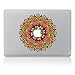 Produktbild MacBook Aufkleber, Chickwin Creative Pattern dekorativ Film Notebook Sticker Skin personalisierte Aufkleber MacBook Pro Air 13" Decal (runde Blumen)