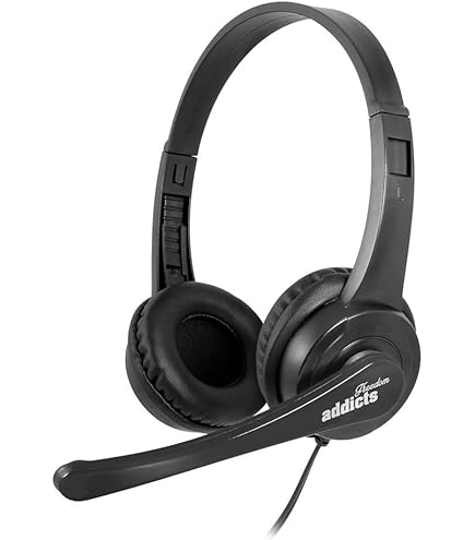 Cascos Usb Auriculares USB Con Micrófono Cable Cancelación