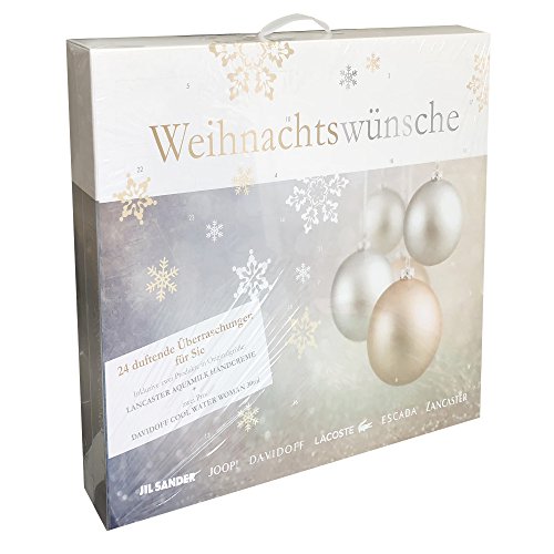 Preisvergleich Produktbild 24 duftende Überraschung Weihnachtswünsche Adventskalender für Sie - Parfüm Adventkalendar (1Stk)