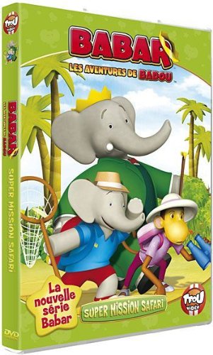 couverture de : Babar, les aventures de Babou : super mission safari