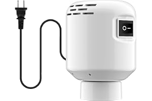 AMZBOSS Vakuumpump för kläder, sparar 80 % utrymme | 45s för komprimering stora resekompressionspåsar, 175g bärbar vakuumpump, förvaring, flyttning, resor, vit pärla
