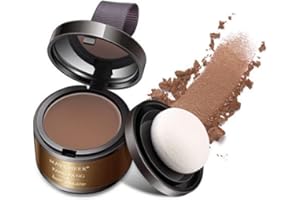 MAYYOONA Maycheer Magic Root Cover Up, Maycheer Hairline Shadow Powder, Maycheer Pang Pang Hair Shadow, Maycheer Hair Rich Shading Powder, Enhanced Hairline Powder for Women Men (light brown)