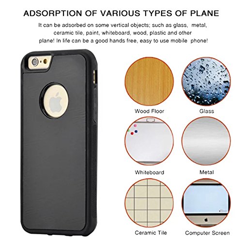 Para iPhone 7 Plus Funda CaseforYou Anti-Gravity Adsorption Case Magical Sticky Snap-On Back Cover Shell Protector Negro reviews Para iPhone 7 Plus Funda CaseforYou Anti-Gravity Adsorption Case Magical Sticky Snap-On Back Cover Shell Protector Negro