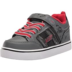 Heelys X2, Zapatillas Unisex para Niños, (Black/Grey/Red), 31 EU