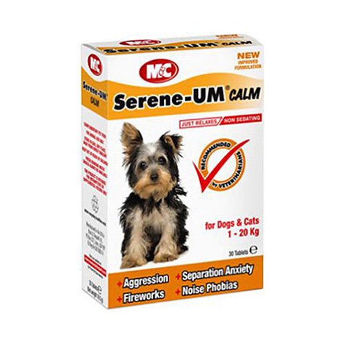 MC-Serene-Um-Calm-for-Dogs-Cats-x-30-Tablets-50g-Bulk-Deal-of-6x