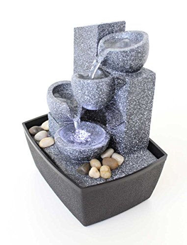 Zimmerbrunnen Springbrunnen mit LED KIOM FoBucket 10526 - 2