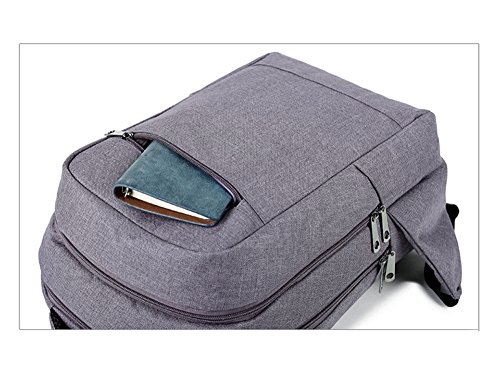 EssVita Vintage Rucksack Herren Damen Unisex School Student Oxford Laptop Rucksack Retro Rucksäcke Schulrucksack - 5
