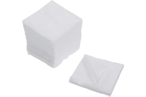 BESPORTBLE 200 sztuk medycznych gazy z włókniny gazowej bawełnianej, sterylne poduszki z gazy do pielęgnacji ran, przygotowania, szorowania, czyszczenia, pierwszej pomocy