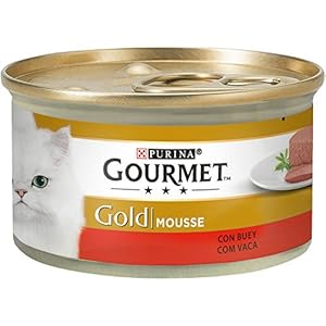 Purina Gourmet Gold Mousse comida para gatos de Pescado del Oceano 85 g
