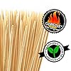 Grillstix Das Original 100 Stck 90cm Grill Spiee Frs Lagerfeuer Aus 100 Bambus Holz Spiee Extra Lang Xxl Fr Marshmallows Stockbrot Wrstchen Grill Feuerschale