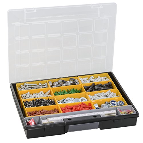 Allit Sortimentskasten EuroPlus Flex 37-13 schwarz, PP, mit 13 losen Einsätzen - 3
