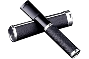 TPLIANG Set per sigarette da uomo con filtro lavabile, set per sigarette Extar Slim e sigarette di dimensioni normali, Nero