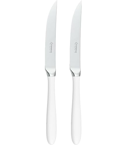 Lot 2 Pièces Cuillères à Thé Rockingham Forge Yin Yang - Acier Inoxydable 18/10, Poignées Blanc PBT, Lot De 2 Cucchiaini Neri