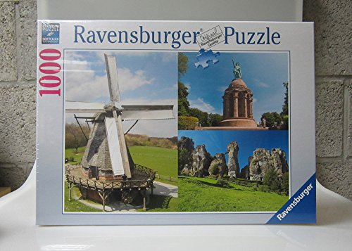 Preisvergleich Produktbild Ravensburger Puzzle Freilichtmuseum, Externsteine in Lippe Detmold - 1000 Teile