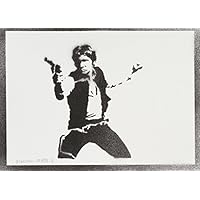 Han Solo STAR WARS Handmade Street Art - Artwork - Poster