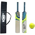 JRS S09 K Popular Willow Cricket Bat size2 (6-7 Year Year Old Kids) with Ball Pack of 1, Wood