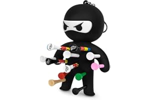 GENERIC Ninja Golf Tee Holder | Holds 13 Tees | Built to Last | Golf Accessory | Golf Gift for Him or Her | Includes Gift Box (Black)