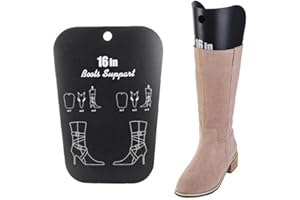 DANLAI 1 Paia Black Boot Shaper Form Inserts Tall Stivale Supporto Shaper Addensare Forma Di Scarpe Forma Forma Per Le Donne Menstorage Closet Scarpe Organizer Rack 12inch
