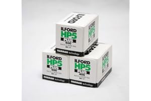 Lote de 3 carretes para fotos de 24 exposiciones - Ilford HP5+