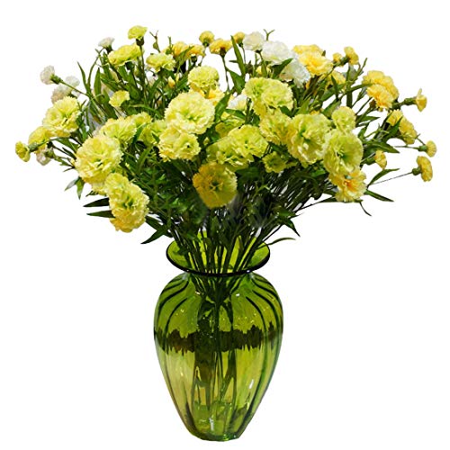 Lot De 5 Fleur De Dragées Forme Marguerite Gm Vert Dragées