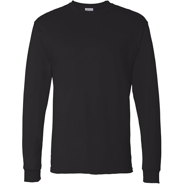 Gildan Heavy Cotton Long Sleeve T-Shirt 2-Pack - Style G5400, Dark Heather (100% Cotton) - View #6