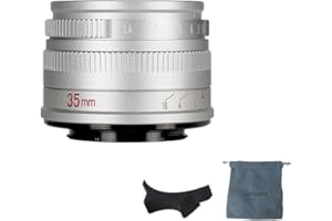 7artisans 35mm F1.4 Mark II APS-C Manual Focus Prime Lens Large Aperture Compatible with Fuji Camera X-A1 X-A10 X-A2 X-A3 A-at X-M1 XM2 X-T1 X-T3 X-T10 X-T2 X-T20 X-T30