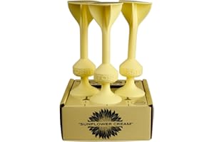 TOSSIT Juego Dardos de Silicona Ventosa - Juega con Familia y Amigos, Modos Petanca o Bocha y más! Ideal Interior Exterior, Diversión Portatil Todas Las Edades! Limited Edition Expansion, Sunflower