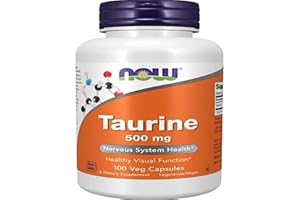 NOWFOODS. Now Foods, Taurin, 500mg, 100 vegane Kapseln, Aminosäure
