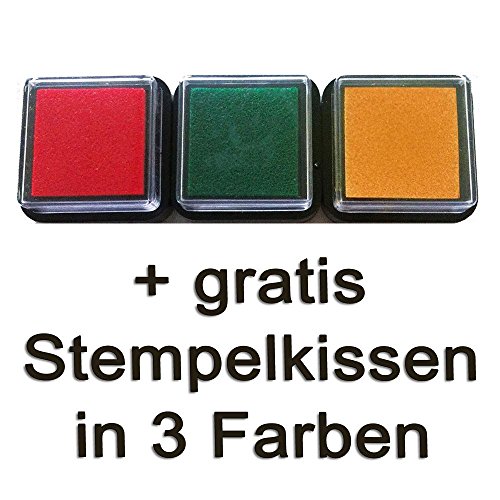 Fingerabdruck Leinwand *80×80* INKL Zubehör-Set GRATIS (Stempelkissen+Stift+Anleitung+Hochzeitsbuch+…) + PORTOFREI – Herzchen Baum braun – Hochzeitsbaum Fingerabdruck – Fingerabdrücke der Hochzeitsgäste auf Leinwand als Hochzeitsgästebuch Einträge – Fingerabdruck Baum Leinwand – Herzchen Baum braun - 3