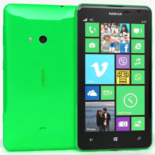 Nokia Lumia 625 Smartphone (4,7 Zoll (11,9 cm) Touch-Display, 8 GB Speicher, Windows 8) grÃ¼n