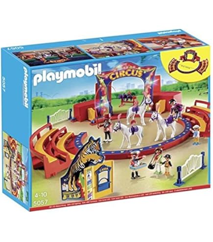 PLAYMOBIL 6826 Artistin – Spielfigur Zum Jonglieren (mit 4 Ringen, Für Kinder Ab 3 Jahren)