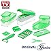 Produktbild Genius Nicer Dicer Smart 15 Teile Neon-Grün Alles-Schneider Obst- und Gemüseschneider
