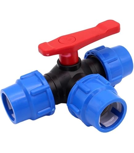 Valvola A Sfera In PVC Filettata Da 50mm. Rubinetto A Sfera Filettato Da 1 1/2'' | Leroy Merlin - Foto 5