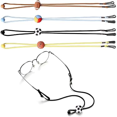 10 Cordons Pour Lunettes Enfant - Licornes Et Motifs Fun - Réglables - Antidérapants - Pour Lunettes De Soleil Ou Vue - 2