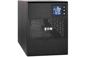 Eaton Onduleur 5SC 1500 IEC Tour - Line-interactive UPS - 5SC1500I - Puissance 1500VA (8 prises IEC 10A) - Régulation de Tension (AVR) - UPS avec Afficheur et Interface USB (cable USB inclus) - Noir