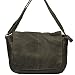 Produktbild VILENCA HOLLAND 40698 Olivgrün Unisex Vintage leder Aktentasche Businesstasche ledertasche Umhängetasche laptoptasche aus echtem Büffelleder 36cmx23cmx11cm