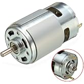TONZACK Motor RS 775 DC 12V &Ccedil;ift Bilyalı Rulman 35-9000rpm RS775 Uzun &ouml;m&uuml;rl&uuml; tork (rpm): 3500rpm, Voltaj (V): 12V