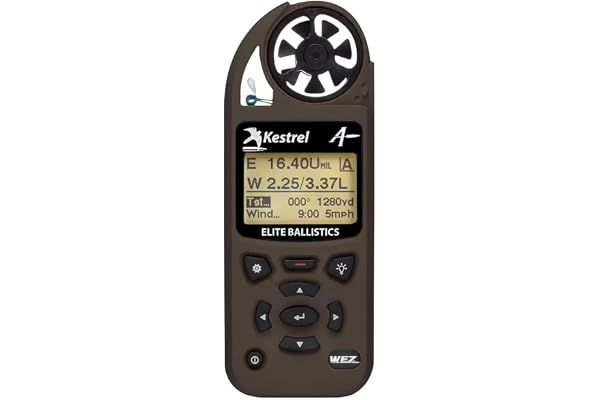 Kestrel 5700X WEZ Compteur météo avec balistique appliquée, terre foncée plate