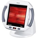 Beurer IL-50 - Lámpara Infrarrojos, 300 W, inclinación ajustable, cristal cerámico, color blanco