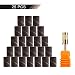 WILSON Drum Sander Set with Sanding Band Mandrel, 25pcs Sanding Bands for Dremel Rotary Tool, 150 Grit