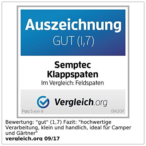 Semptec Urban Survival Technology Kombi-Klappspaten V2 mit Säge aus Carbonstahl - 6