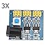 Produktbild Bluelover 3Pcs 12V zu 3.3V / 5V / 12V DC-DC Spannungswandler Mehrfachausgangs-Spg.Versorgungsteil-Modul