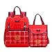 Produktbild Orthopedic Backpack Girl School Bags Set Kids School Book Bag Cute Children Knapsack School Bag for Girl Satchel Red Big