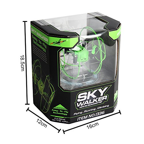 Sky Walker Helic Max 1336(better than 1306) 6 Axis Mini RC Quadcopter 360 Flip, Automatic Mode Flying in Circles RTF 2.4GHZ